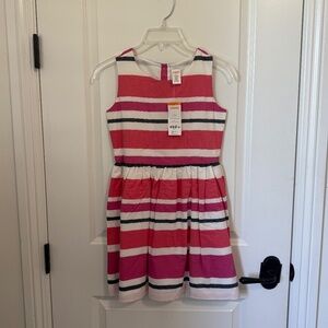 Gymboree Brand New Cute striped Little Girls Dress